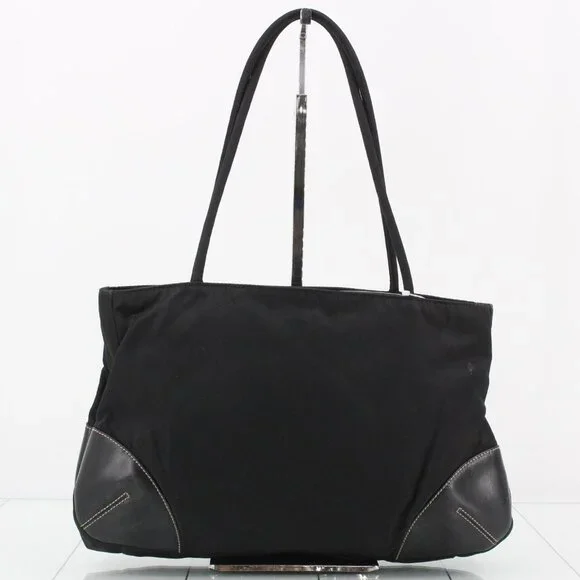 Prada Black Tessuto Easy Nylon Tote Bag - Picture 2 of 9